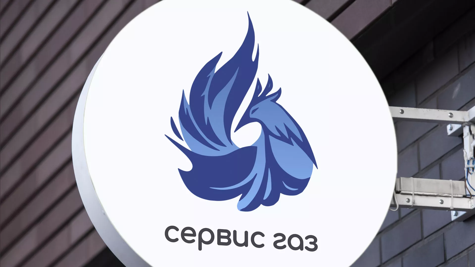 Создание логотипа «Сервис газ» в Канаше