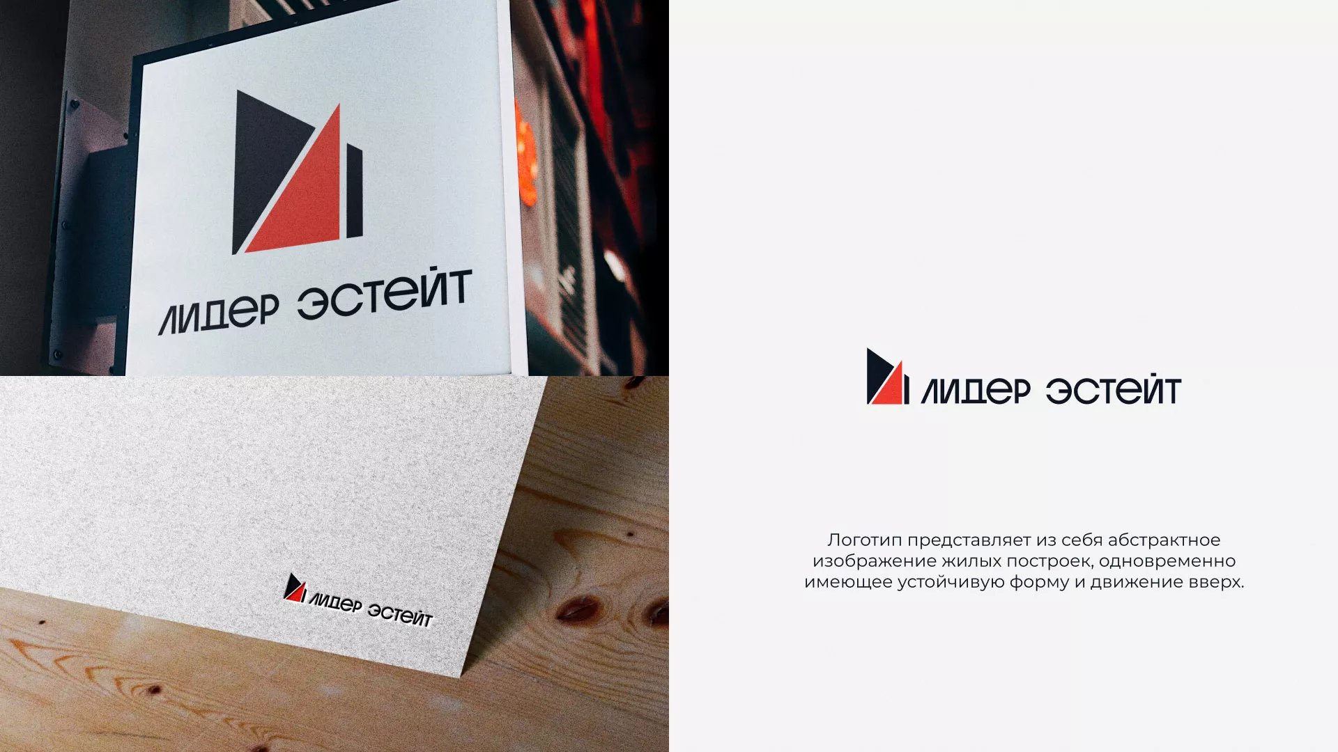 Сделали логотип для агентства недвижимости «Лидер Эстейт» в Канаше