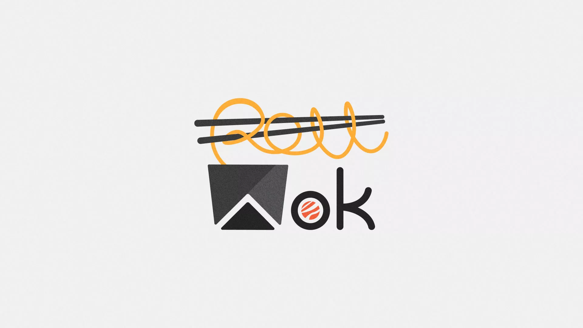 Разработка логотипа в Канаше для суши-бара «Roll Wok Club» Разработка логотипа в Канаше для суши-бара «Roll Wok Club»