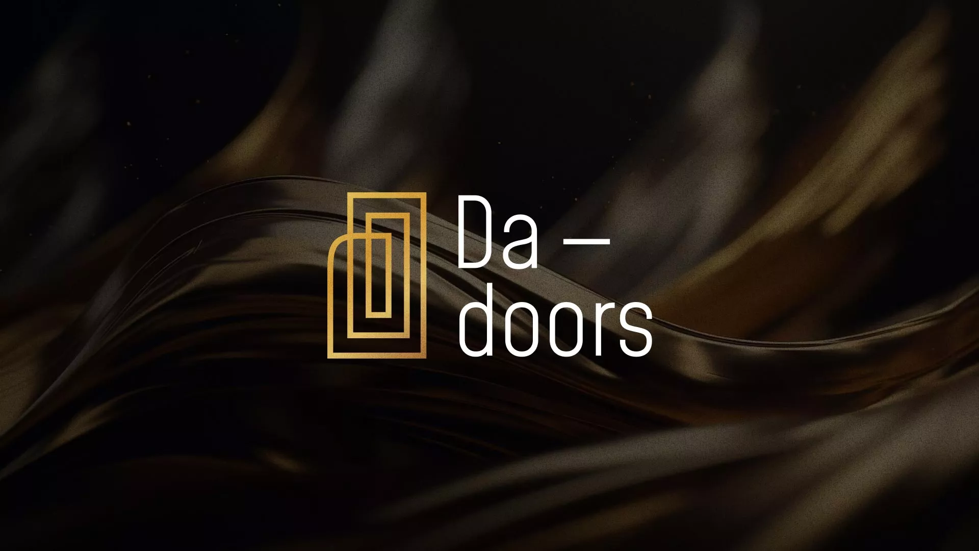 Разработка логотипа для компании «DA-DOORS» в Канаше